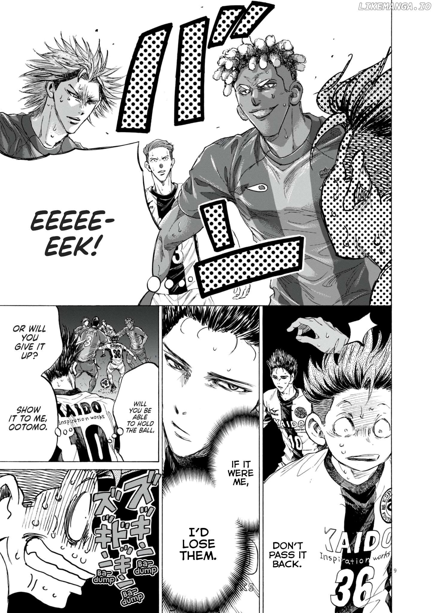 Ao Ashi, Chapter 382 image 09